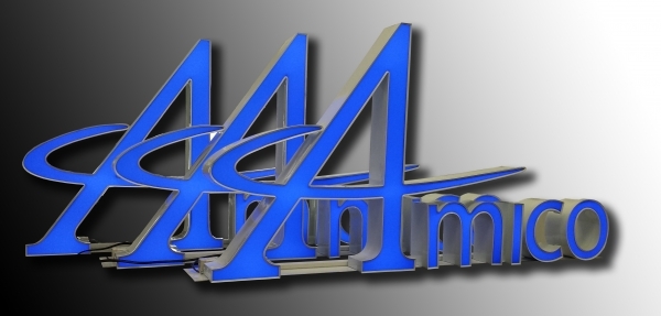 Amico free standing channel letters