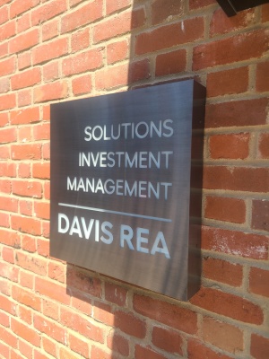 Titanium black custom stainless steel box LED illuminated