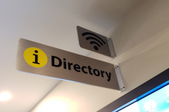 Brushed-steel-directory-signs