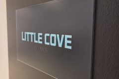 Custom office sign - 3D raised graphics with braille