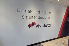Full color printed vinyl graphics to match the Pantone colors "Vividata"