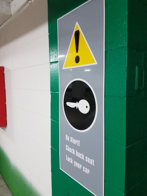 Be alert sign