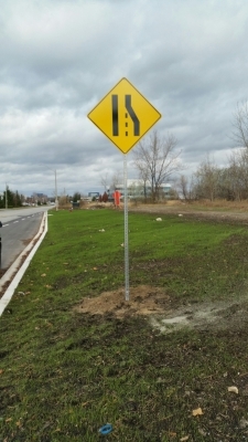 Reflective sign