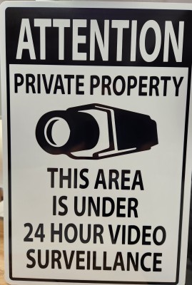 Surveillance Sign