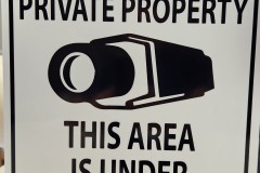 Surveillance Sign