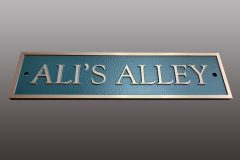 Custom-bronze-plaque-Alley